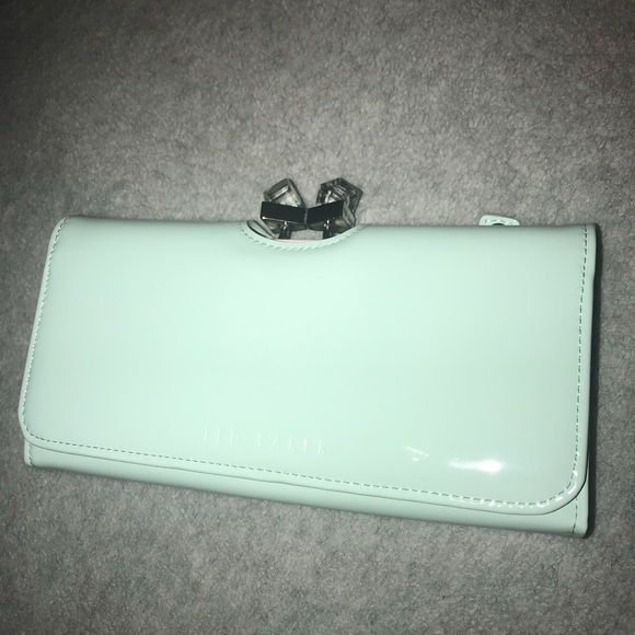 ted baker baby blue bag